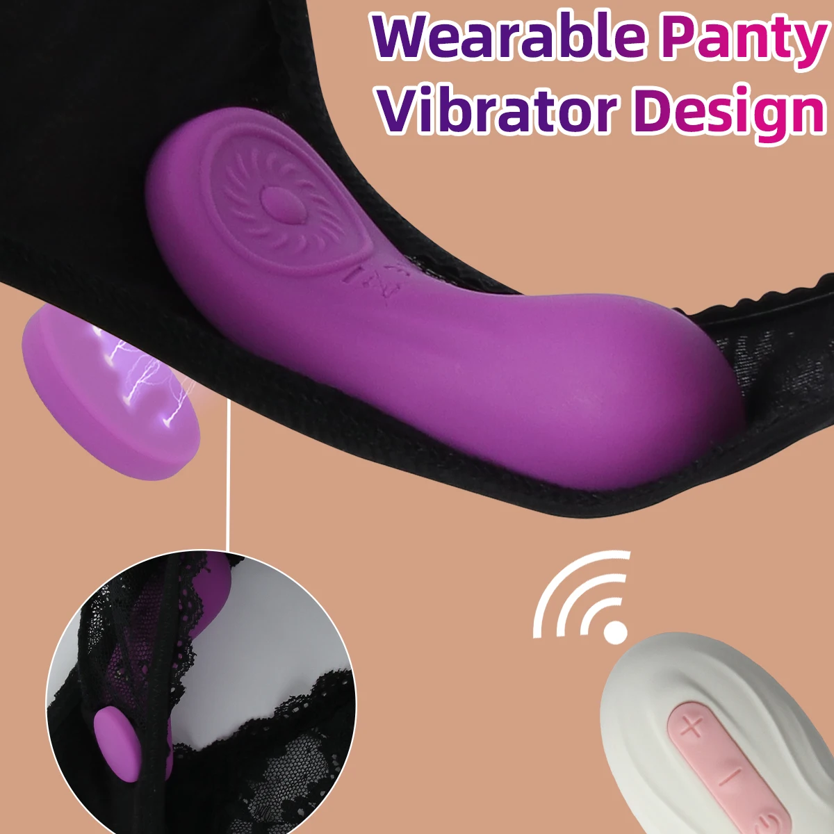 Panties Vibrator Female Wearable Mini Vibro Adult Toys Clitoris Stimulator Remote Control Vibrating Massager Sex Toys For Women