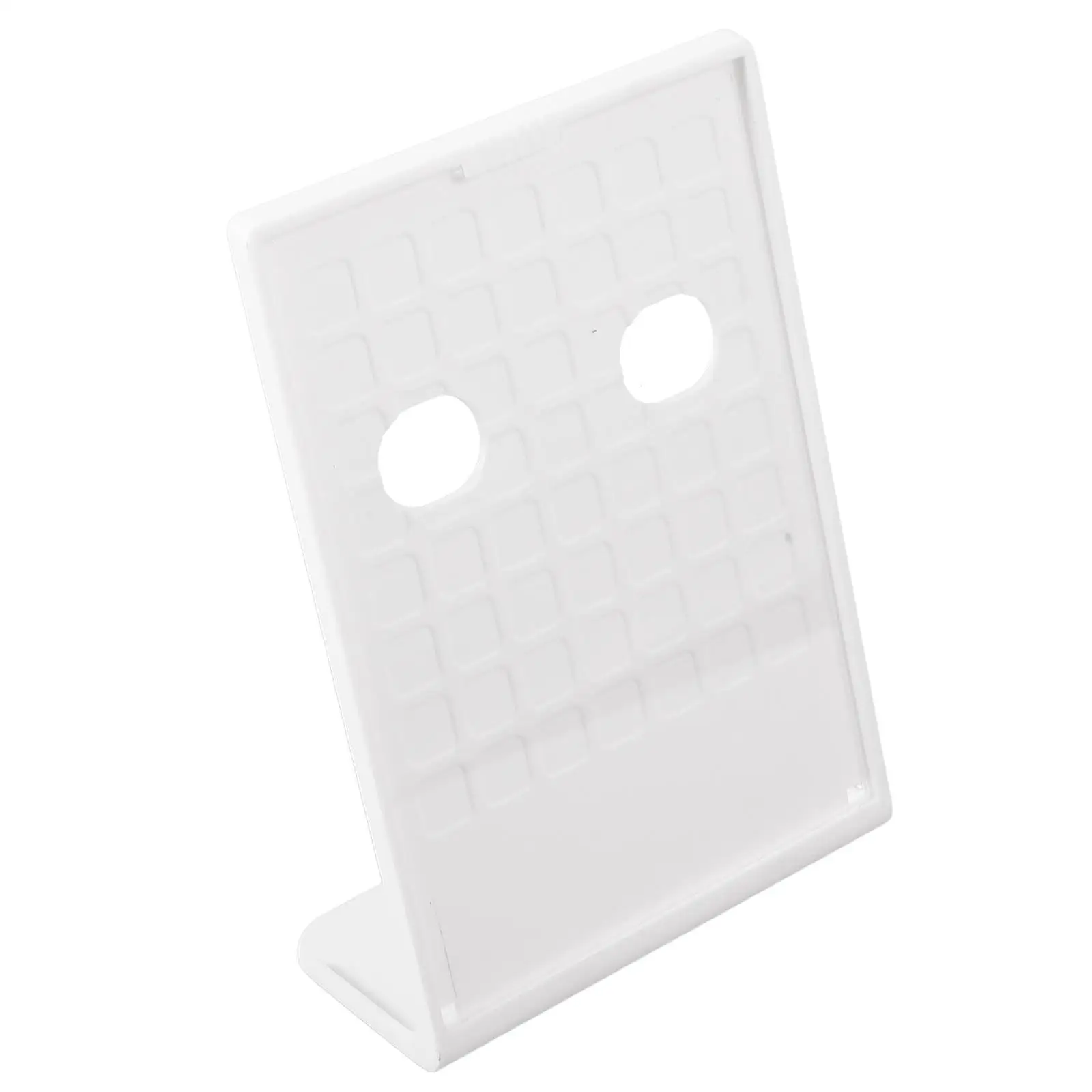 

Menu Display Sign Holder White L-shaped ABS Material Price Tags Showing Stand for Restaurant Bar Wedding Table Setting