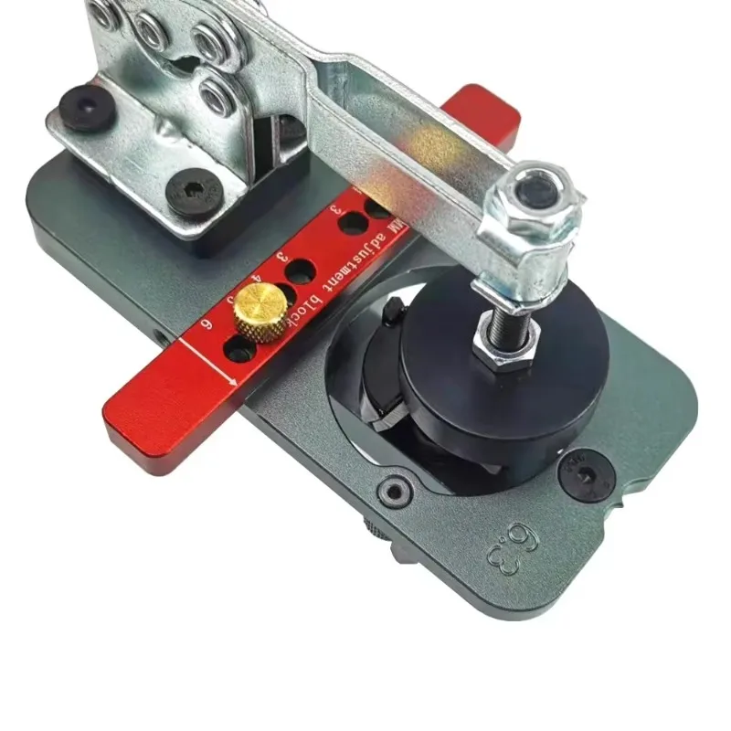 Woodworking 35+26 mm Adjustable Concealed Hinge Jig Positioning Drilling Hole Guide Locator