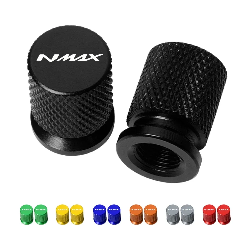 

For Yamaha NMAX 125 155 160 N-MAX Aluminum Motorcycle Wheel Tire Valve Stem Caps Airtight Cover Accessories