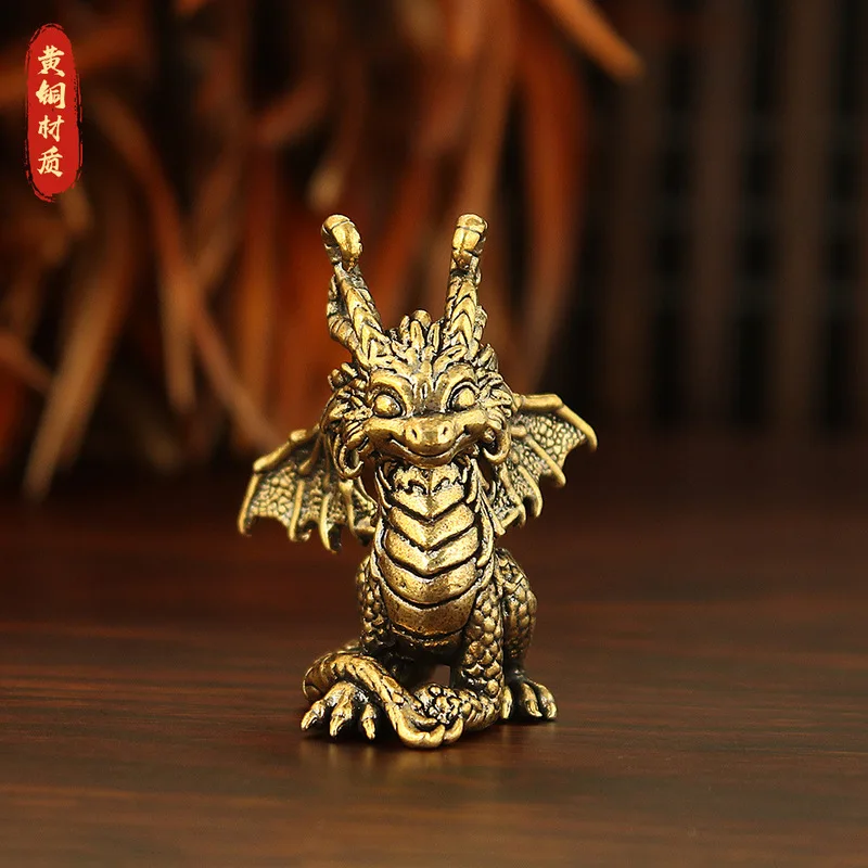 Small , creative and cute dinosaur ornament, miniature landscape decoration, fantasy dragon figurine