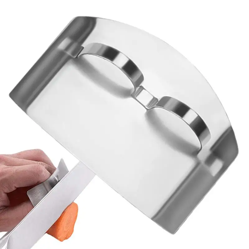 Stainless Steel Kitchen Tool Hand Finger Protector Knife Cut Slice Safe Vegetable Cutting Hand Guard finger knife kitchen gadget