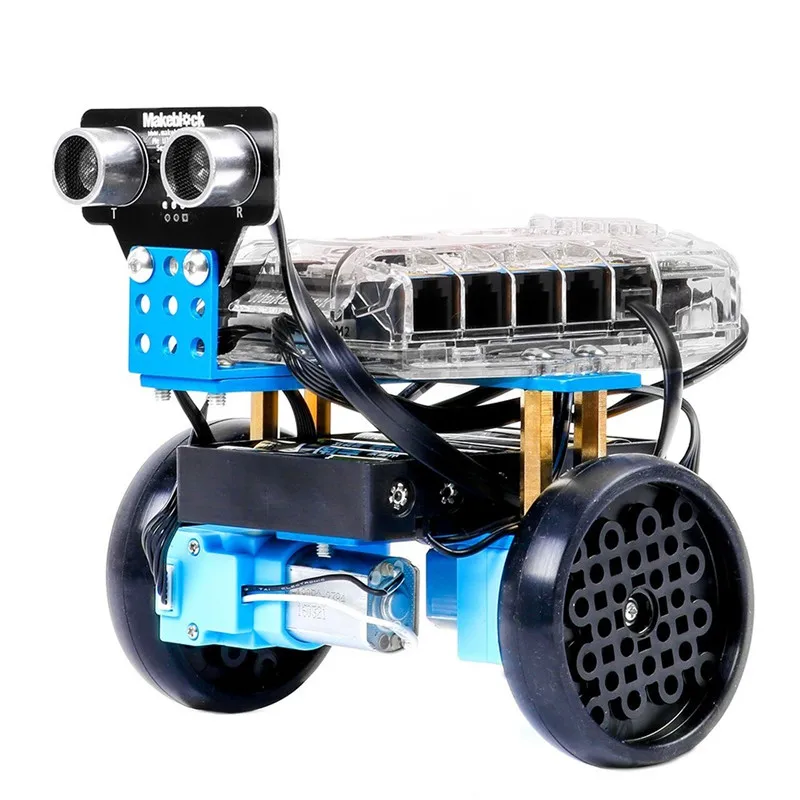 Makenights-Kit de robot intelligent mBot Ranger, STEM dos transformable, prend en charge 3 formes de construction, 3 en 1