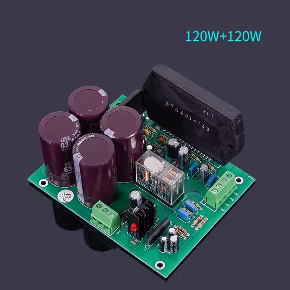 

STK401-140 High Power 120W+120W Thick Film HIFI Amplifier Board