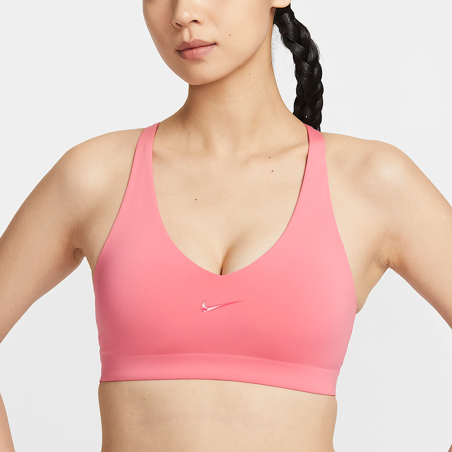 Nike genuine Universa women's printed daily minimalist sports bra IB9831-897