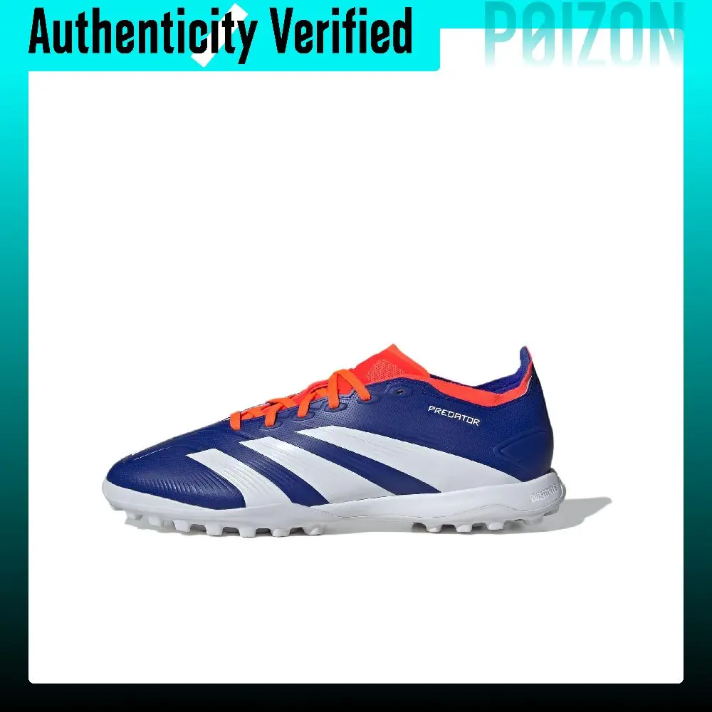 Adidas PREDATOR LEAGUE TF Turf Artificial Turf Soccer Shoes Men's Blue White Red ID0910