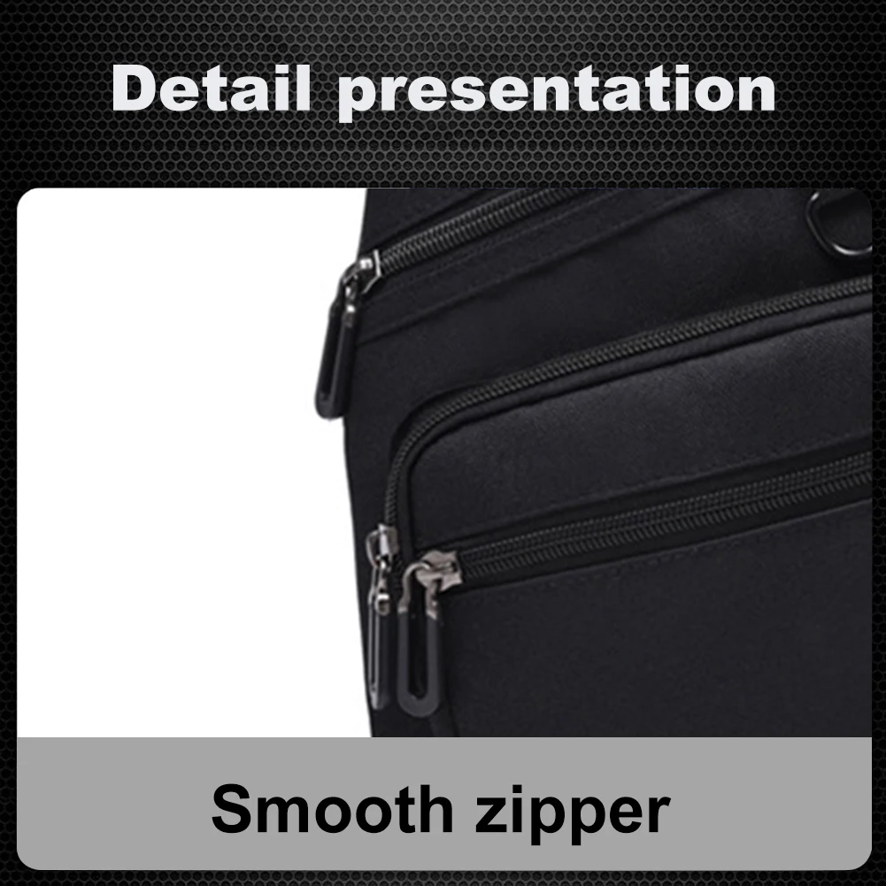 Anti-Diebstahl-Reisetasche, kleine Hüfttasche, große Kapazität, multifunktionale Gürteltasche, verstellbarer Riemen, wasserdicht, für Outdoor-Sportarten