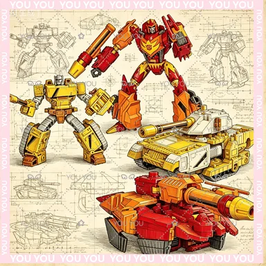 

In Stock Hasbro Transforming Toys generaciones edición cómica Autobot Flame & Emirate Xaaron Robot juguete recoger regalo Hobbie
