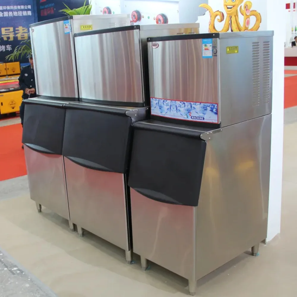 

Commercial Ice Machine Automatic 300kg 500kg Crystal Ice Cube Maker Machine Price