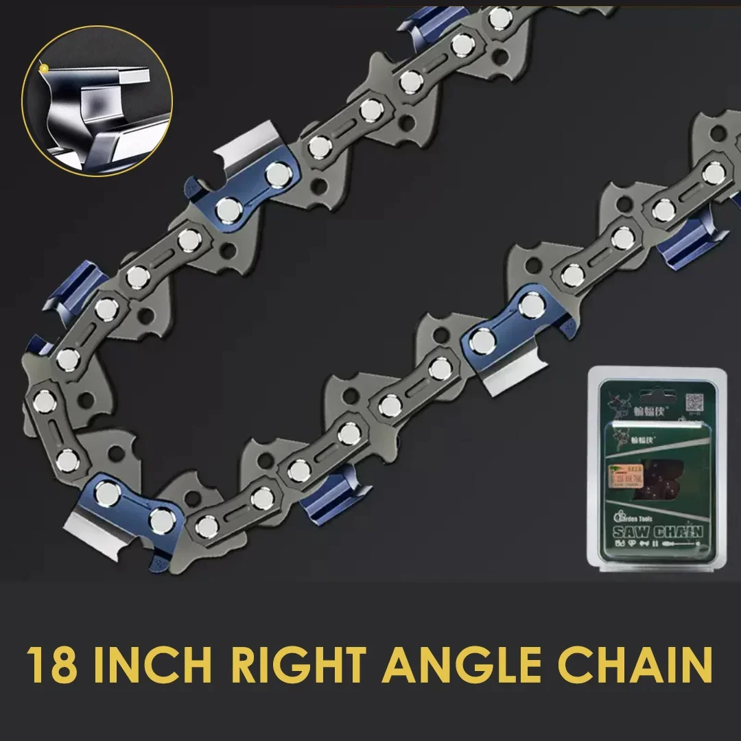 

18 Inch Chainsaw Chains 325 Gasoline Chain Saw 18in Sharp Right-angle 058,72DL, 18" Oil Chainsaws Chains Spare Parts Blades