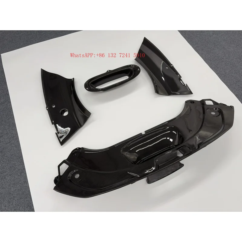 Dry Carbon Fiber Kit for Engine Covers 3
