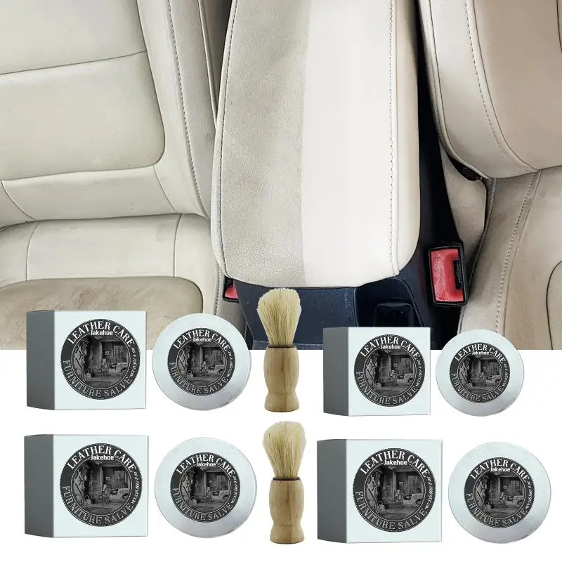 

Furniture Salve All-Natural Polishing Treatment Leather Salve Leather Color Restorer for Car Interiors Furniture and More