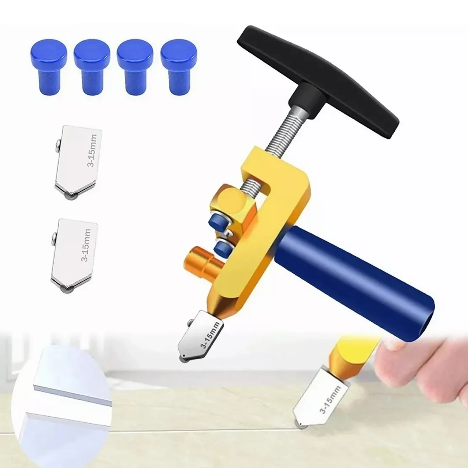 Glass Tile Cutter Hand Tool Opener Multifunctional Integrated Ceramic Cutting Machine Gold Glass Tile Cutter Glass Tile Opener view 5