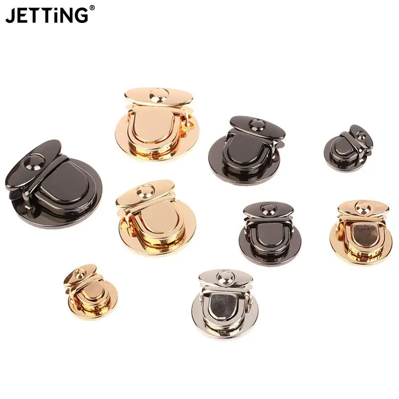 Closures Snap Clasps Craft DIY Metal Lock Bag Case Buckle Clasp For Handbags Shoulder Bags Purse Tote Hardware Accessories