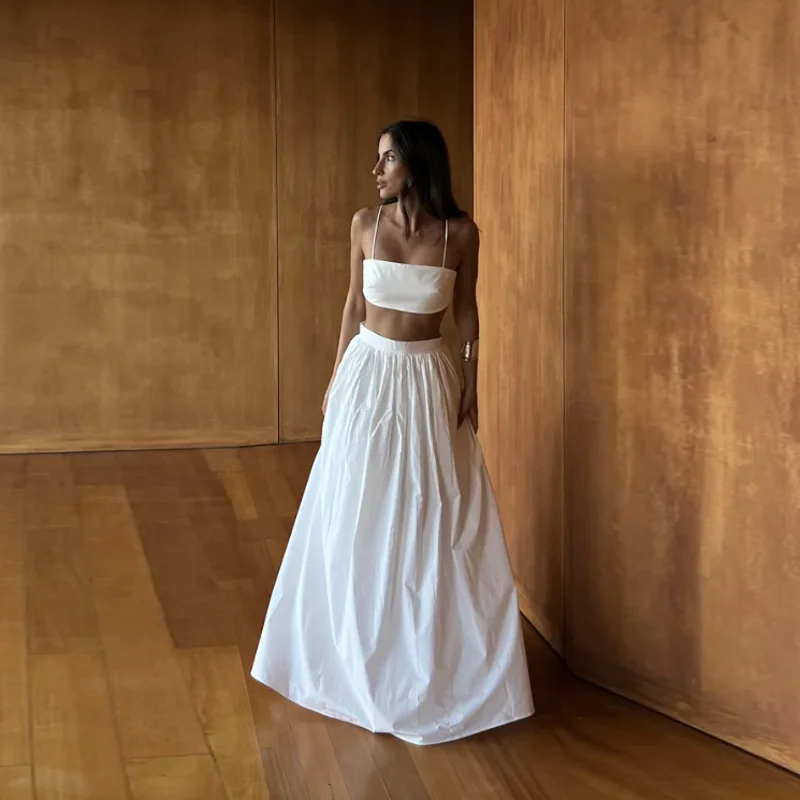 

New Couture Party Skirt with Pockets Full Length Girls Skirt Custom Made A Line Skirts Woman ropa de mujer