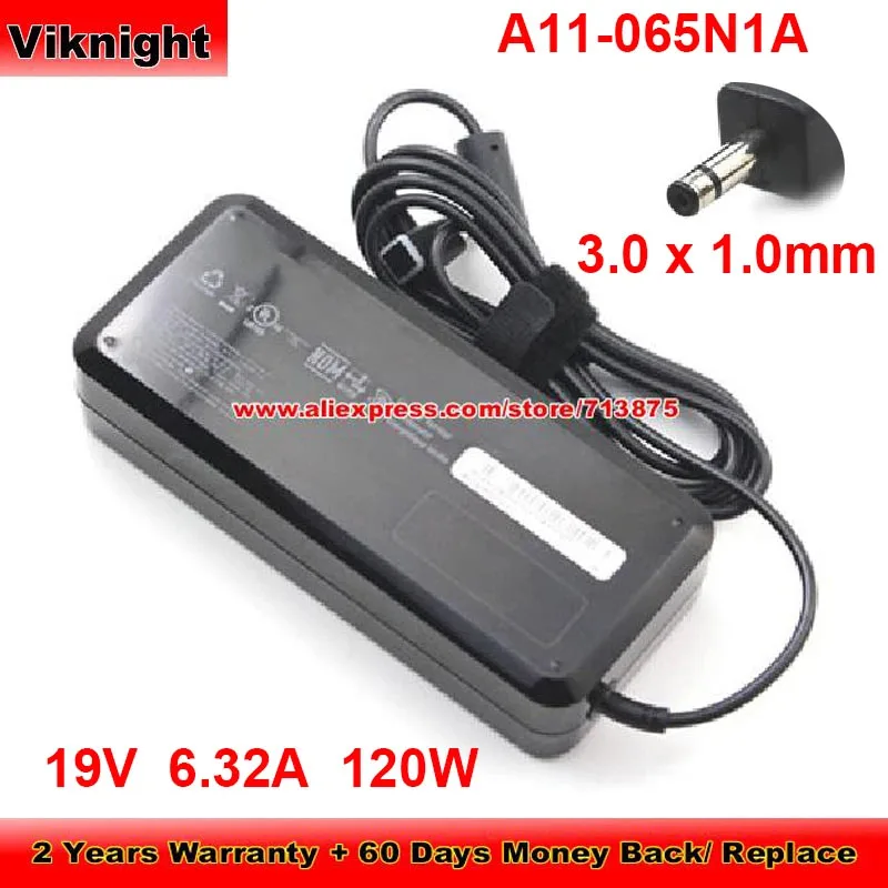 

Адаптер переменного тока A11-120P1A 19В 6.32А 120Вт A11-065N1A для VIZIO CT15-A1 CT-14 CT-15 CN15-A5 CI7-3610QM A120A005L 3.0 x 1.0мм
