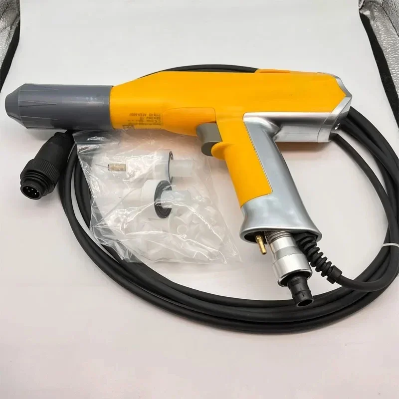 Topspray Electrostatic Powder Coating Spray Gun Suits  Manual Powder for GM Opti GM Select Gm02 Cg07  with 6m Cables