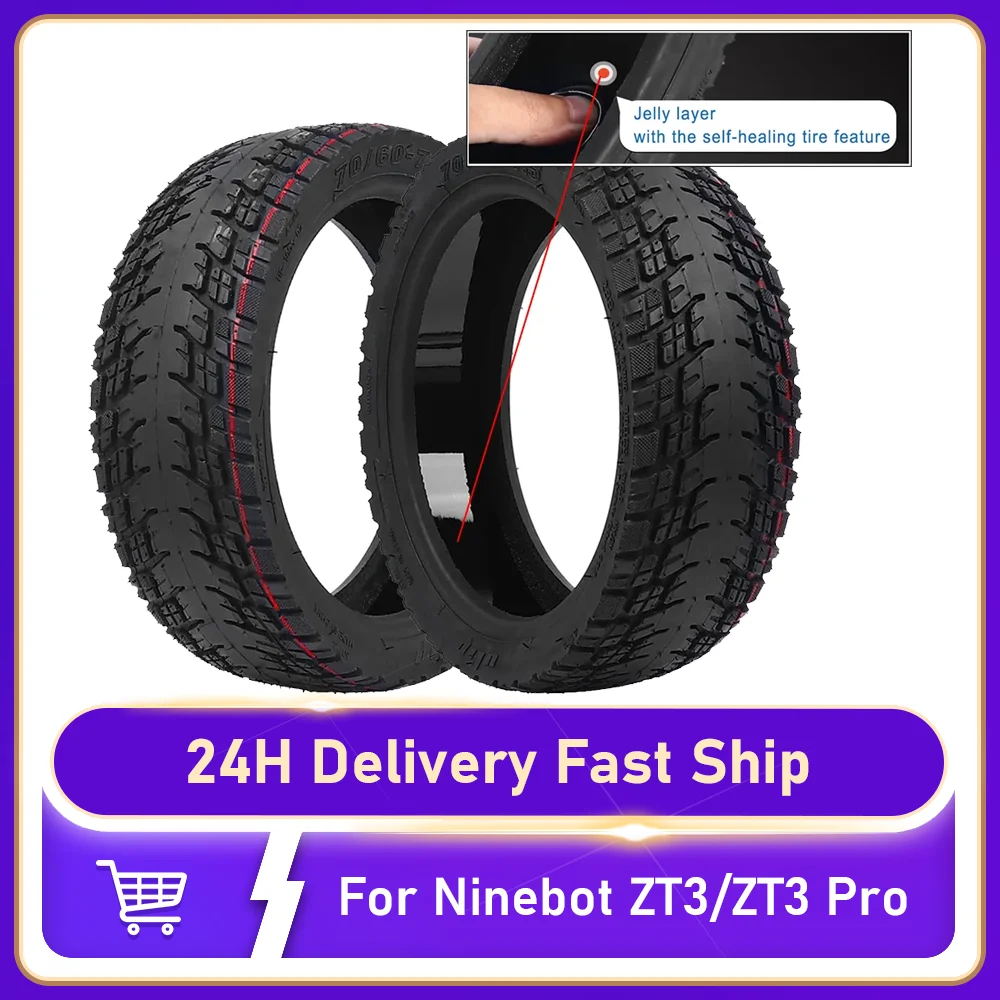 

70/60-7.5 Self-Healing Tubeless Tyre 11inch Off-Road Tire for Ninebot ZT3/ZT3 Pro Electric Scooter