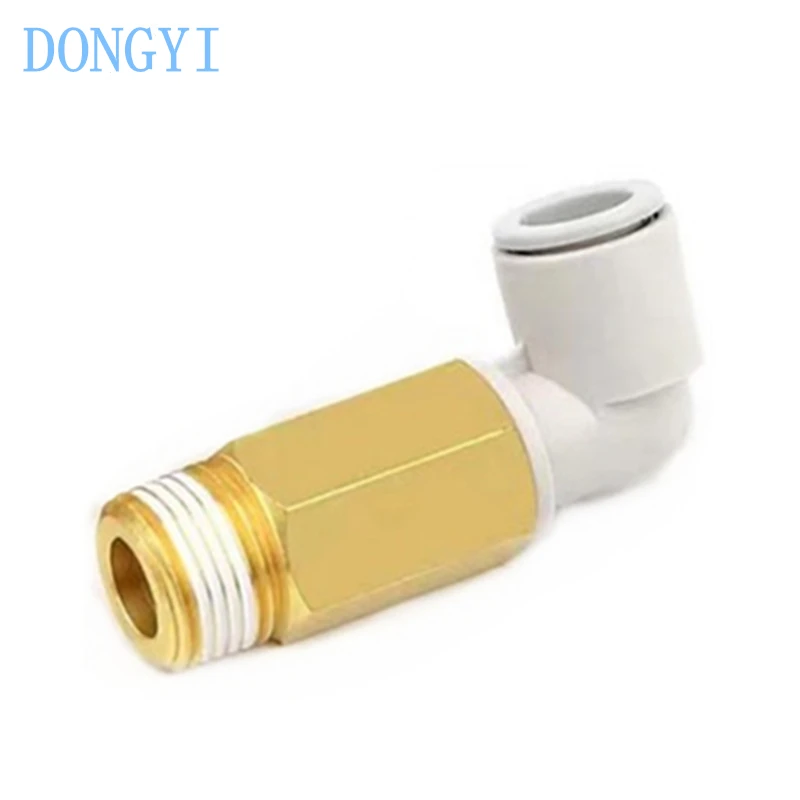 Pneumatic Fittings Extended Elbow Trachea Connector KQ2W KQ2W04 KQ2W06 KQ2W08 KQ2W10 KQ2W12 KQ2W16 M5 01S 02S 03S 04S