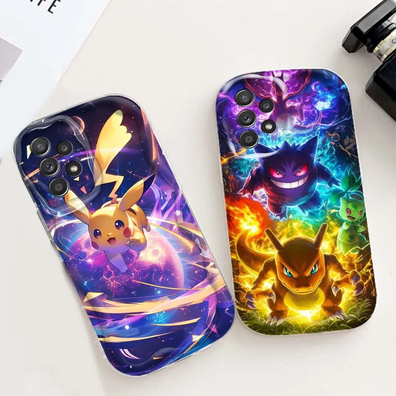 

Cartoon P-Pokemon Popular For Samsung A73 A72 A71 A56 A55 A54 A53 A52 A51 A32 A36 A26 A25 A13 A14 5G Wave Oil Phone Case
