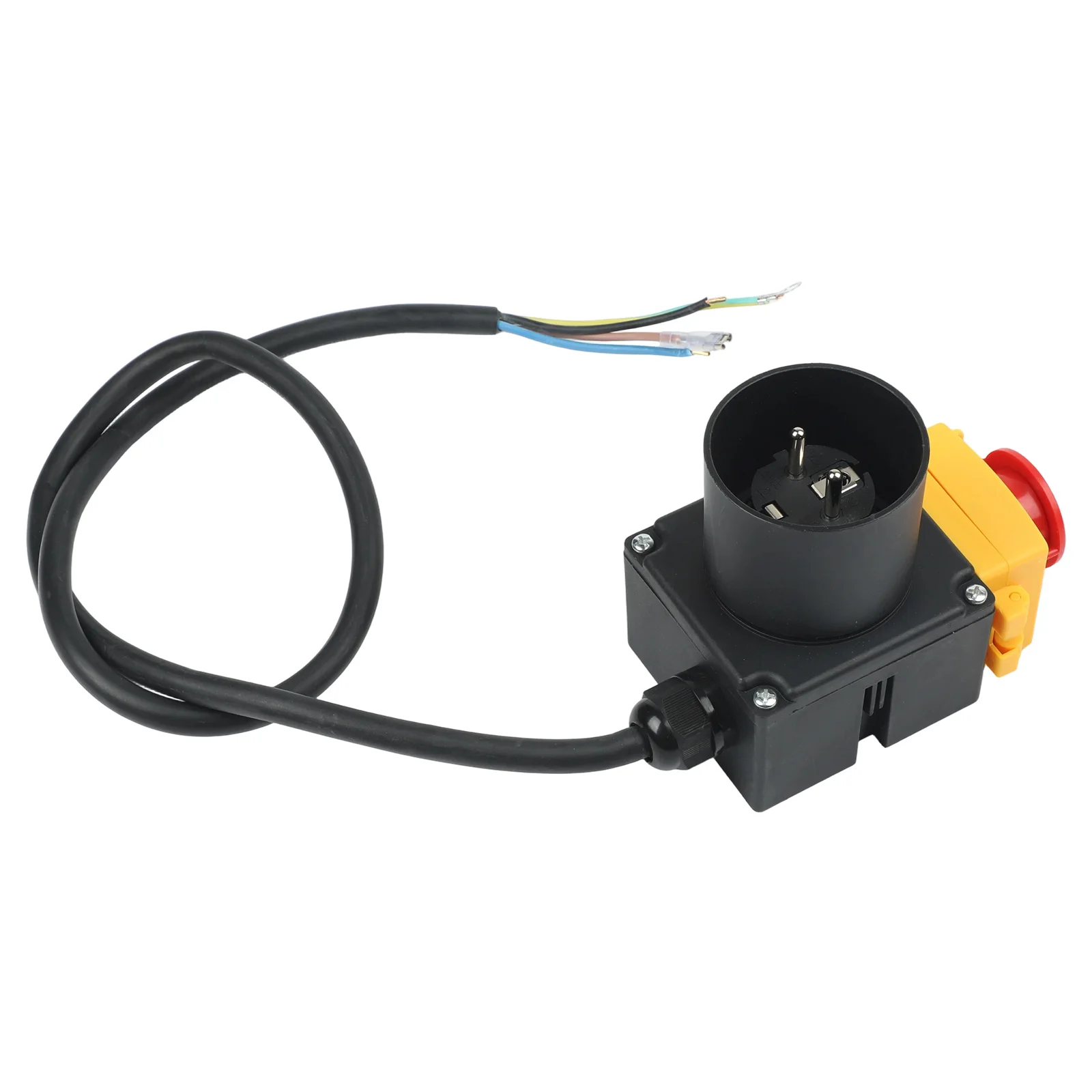 Electromagnetic Switch KOA7 with Self Locking Function 250V 12A for Wood Splitting and Industrial Automation Machines