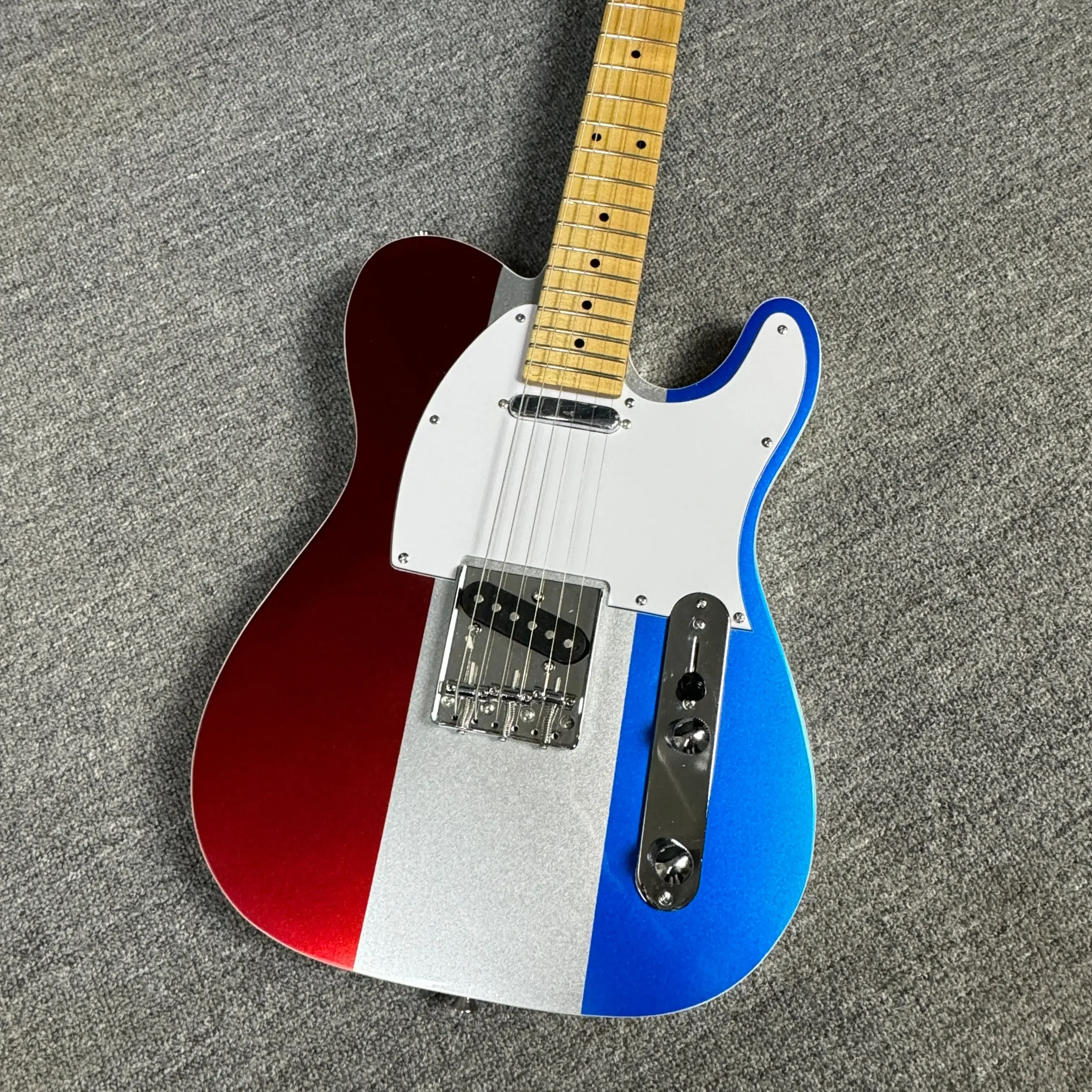 

Free Shiping Fen Tele Electric Guitar Maple Fingerboard Mahogany Body Material 22 Tone Position High Quality Guitar New Arrival