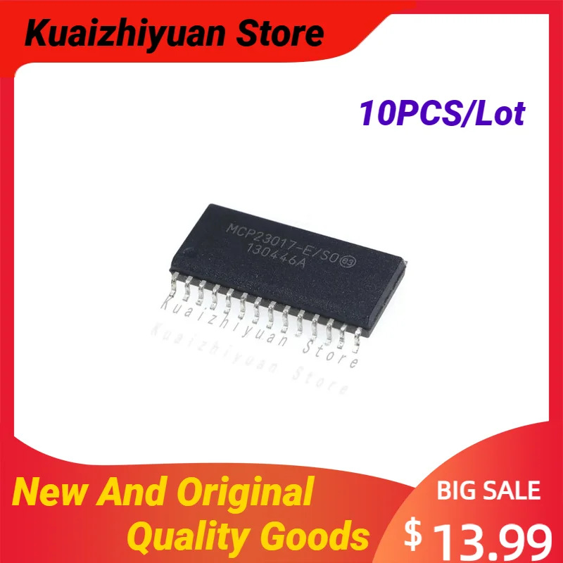 

10PCS/Lot New And Original MCP23017-E/SO SOP28 MCP23017-E/SS MCP23017T-E/SO Interface IC Interface Controller Quality Goods