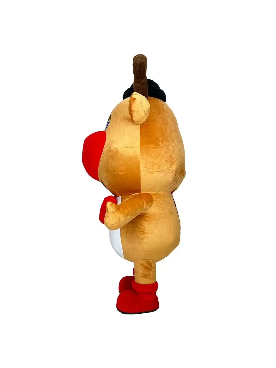 SAYGO Christmas Deer Inflatable Plush Costume Adult Character Mascot Halloween Character Cosplay Party Performance Costume view 5