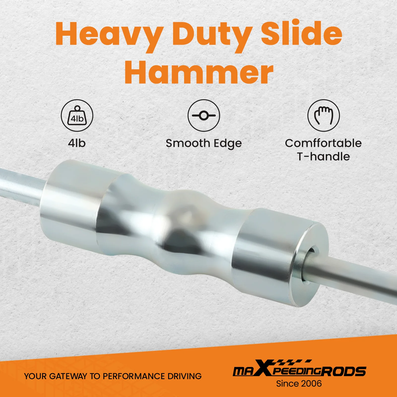 Slide Hammer Front Wheel Drive Axle Half Shaft Removal Tool Kits 63mm 48mm