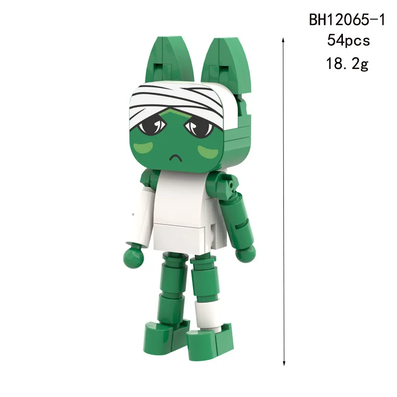 2026 Animal Hospital Toy Horror Game Actions Figures Building Blocks Anomaly Cat Dog Penguin Bunny Animal Hospital Accessories
