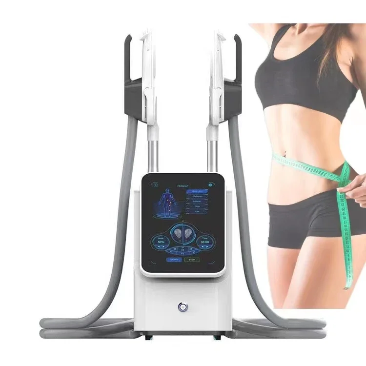 12.1 inch 2 handles ems shape machine professional fitness ems machine professional fitness ems machine