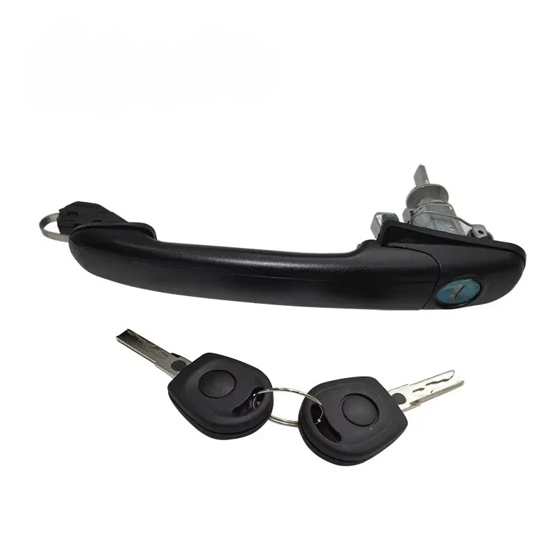 1 PCS Front L&R Outside Door Handle W/ Lock Barrel for VW Sharan Ford Galaxy 6K0837205