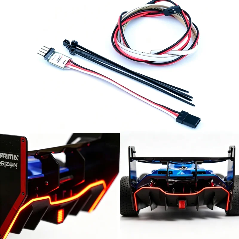 Simulation Model Runs Through The Taillights for 1/7 ARRMA FELONY 6S BLX INFRACTION LIMITLESS V2 Street Bash All-Road Muscle