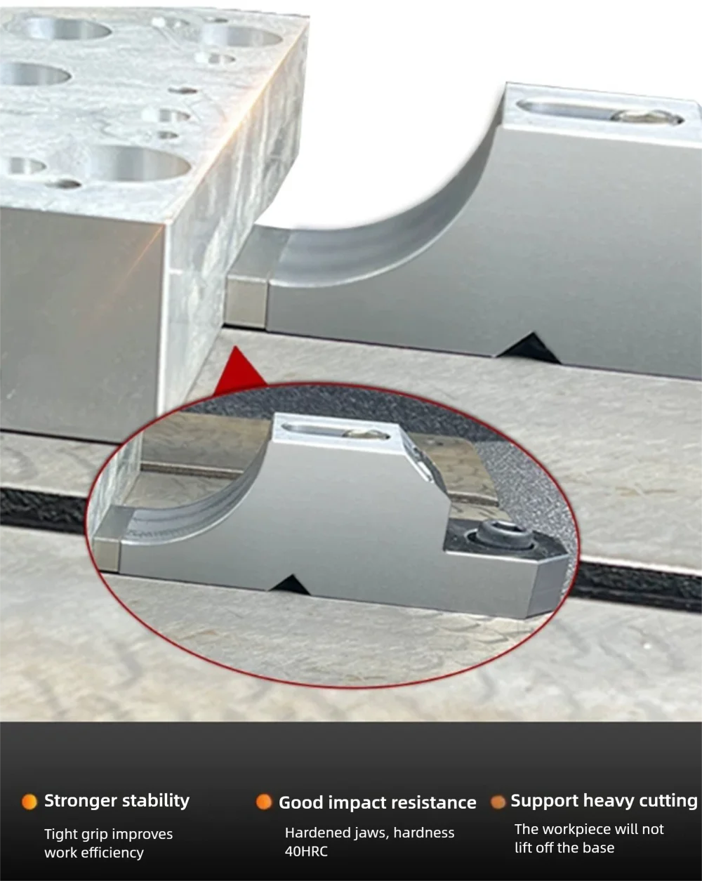 Einweg-Schwerlast-Druckzwingen M8 M10 M12 M16 M20 M24 für CNC-Bearbeitungszentren – Zubehör für Spannvorrichtungen und Fixierungen – Detail 9