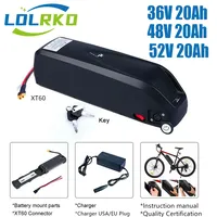 18650 Hailong Battery 36V 48V 52V 10Ah 20Ah 30Ah for Bafang BBS02 BBS03 BBSHD Motor Hailong Battery 36V Hailong 48V