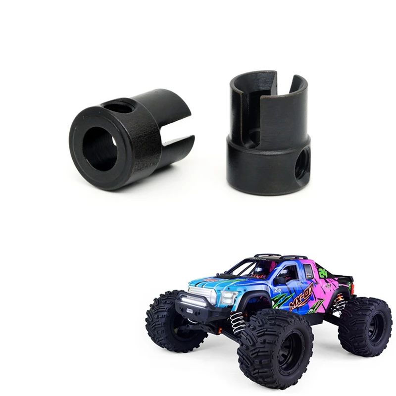 MX-07 2Pcs Metal Universal Joint Drive Cup 8710 For ZD Racing MX-07 MX07 MX 07 1/7 RC Car Spare Parts Accessories