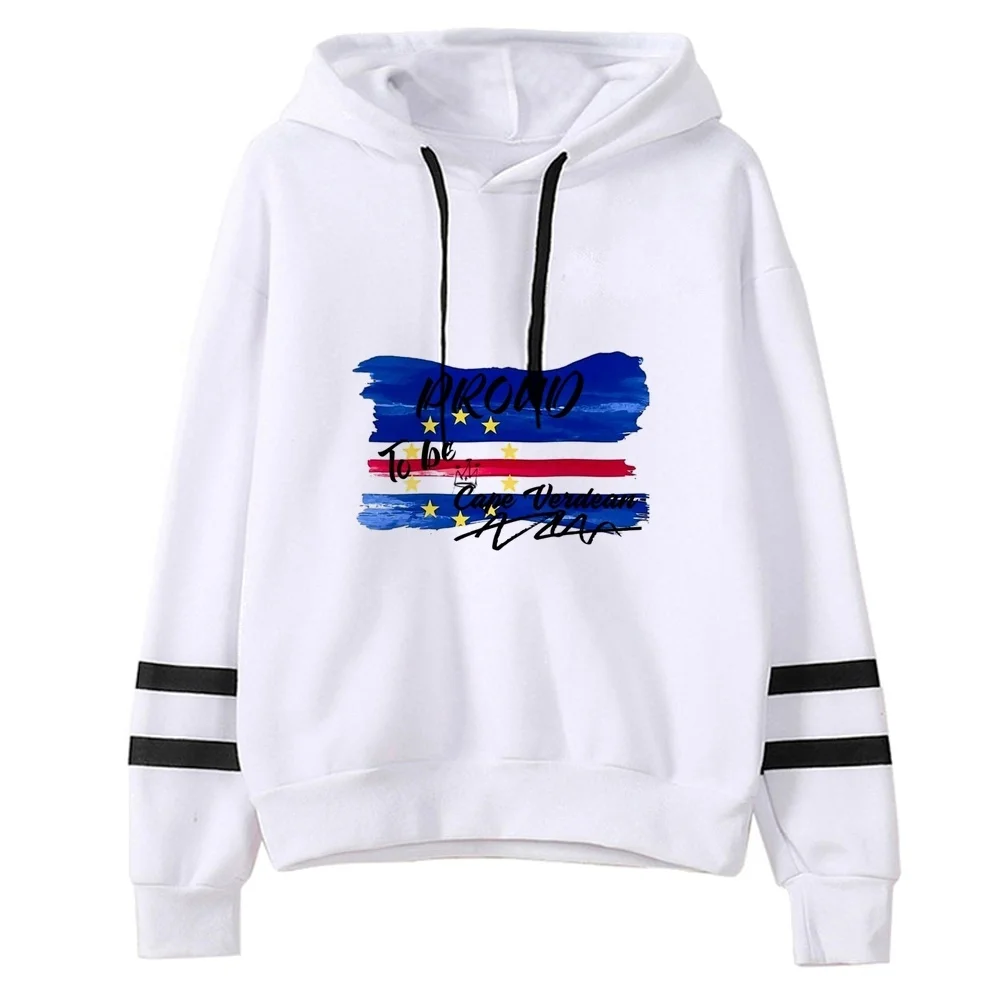 Cabo Verde women hoodies anime sweatshirt graphic 2000s cute harajuku pullover Sport Coat