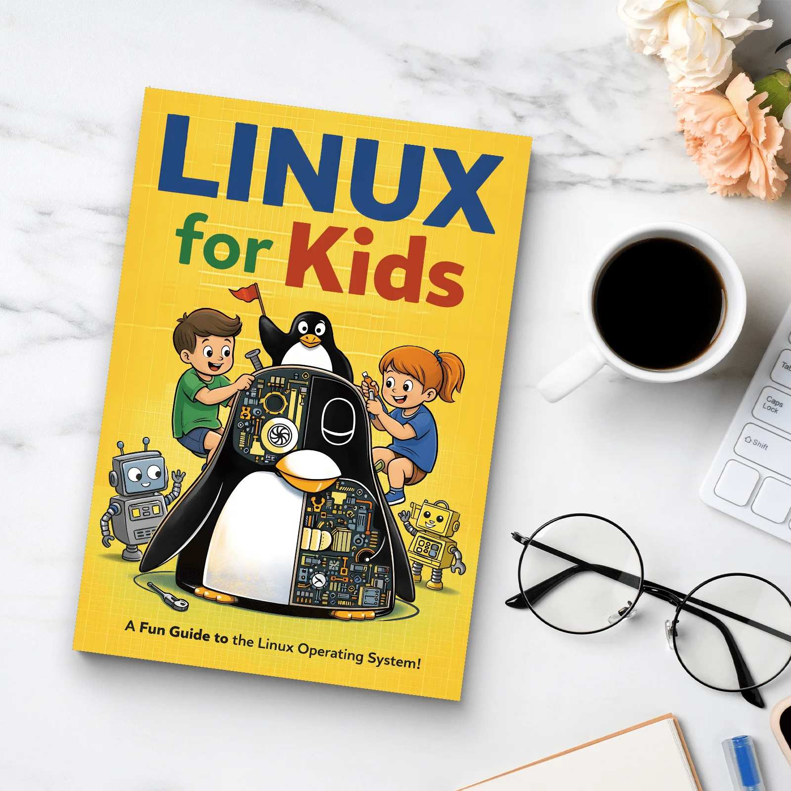 Immagine 6: Linux per bambini: una guida divertente per principianti all'operating system Linux |   Comandi, elementi base del terminale, file e permessi