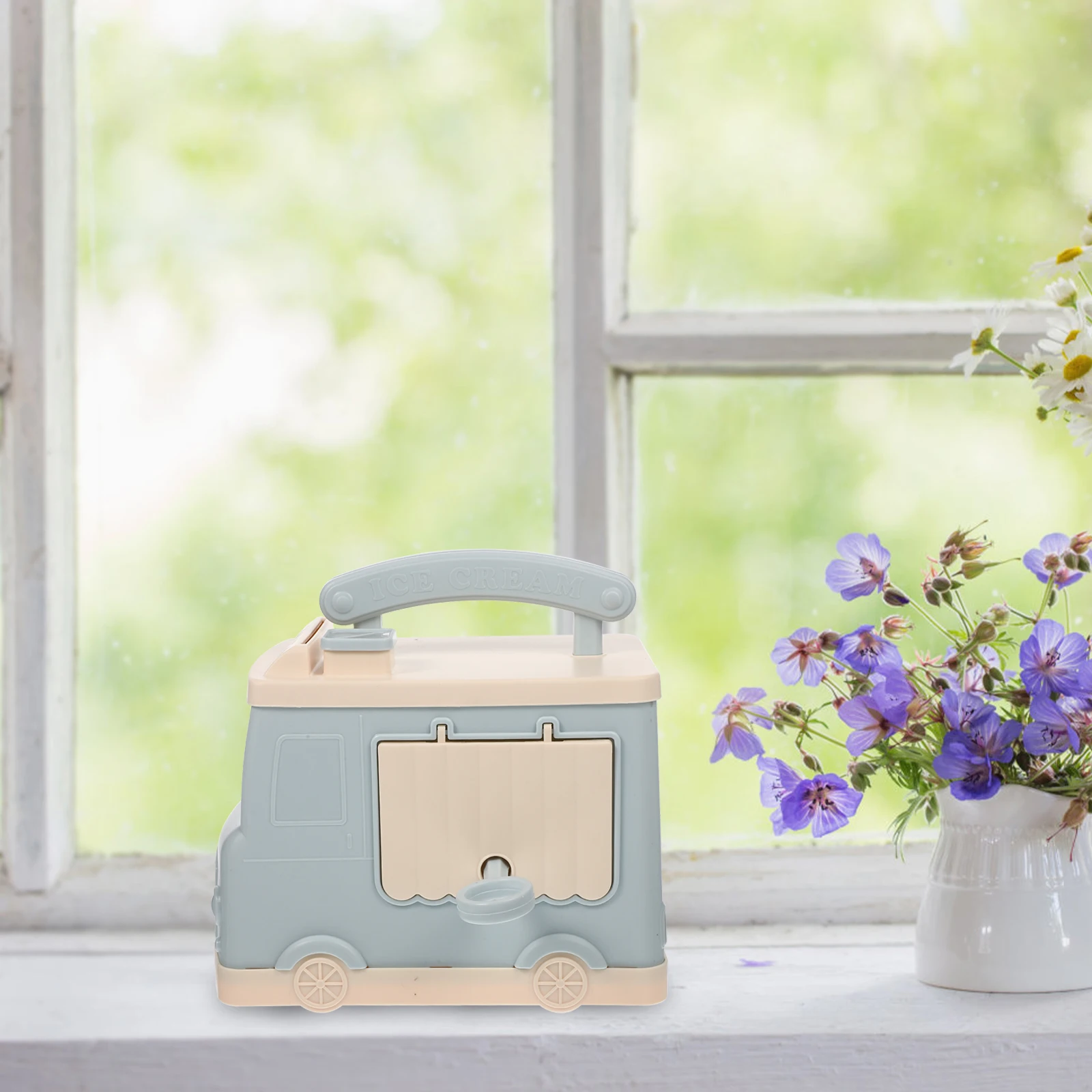 Desktop Auto Decor Spaarpot Mooie Auto Spaarpot voor Kinderen Anti Fall Geldpot voor Woonkamer Studie Decoratie