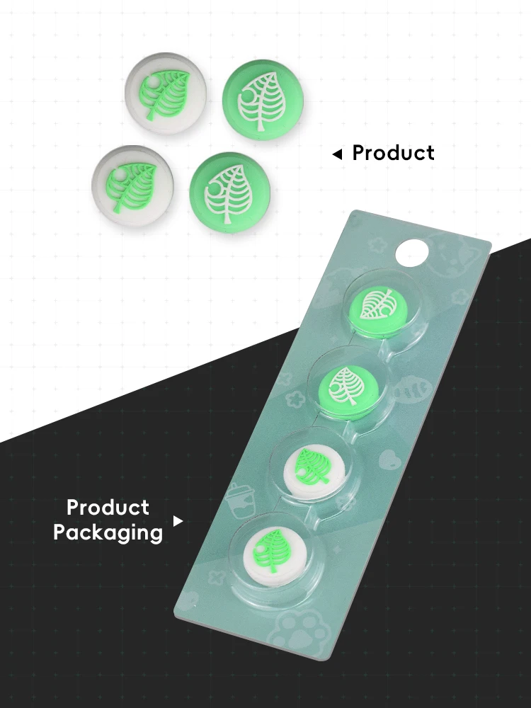 Data Frog para Nintendo Switch cubierta de Joystick para Joy Con cubierta de agarre de pulgar protección de tapa para Nintendo Switch accesorios Oled
