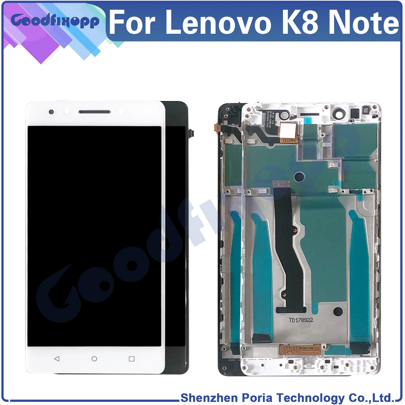 

Для Lenovo K8 Note XT1902-3 ЖК-дисплей сенсорный экран дигитайзер в сборе для Lenovo K8Note экран Замена