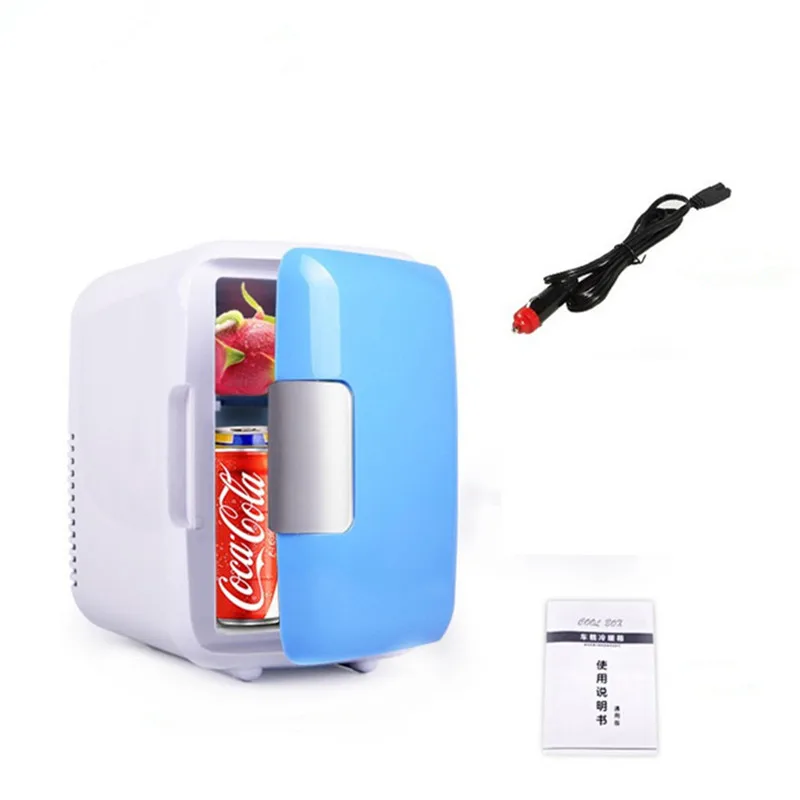 Refrigerador cosmético portátil para o carro, mini refrigerador para a beleza, 4L