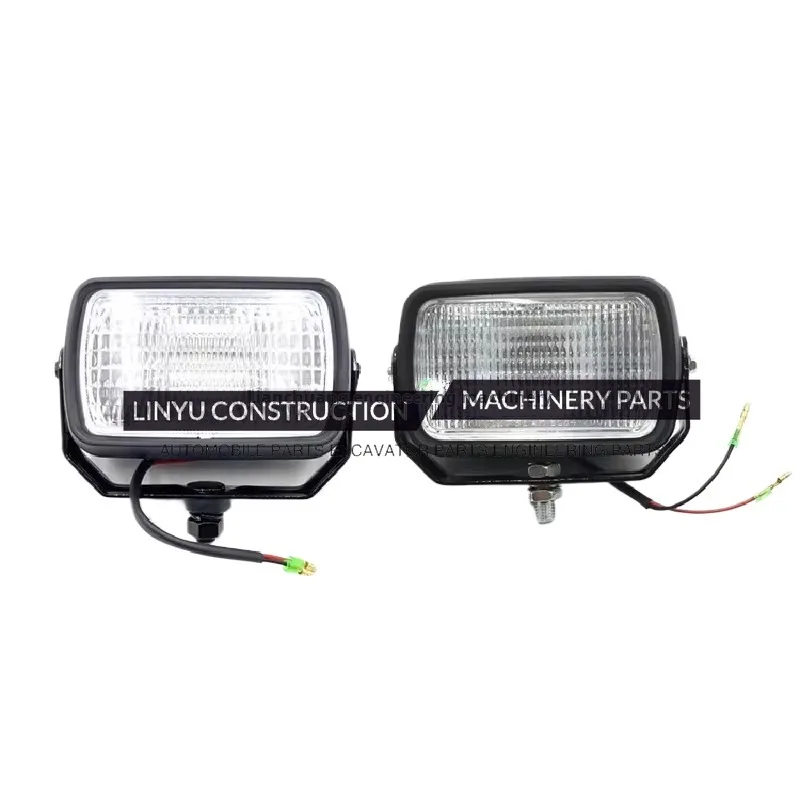 For Komatsu PC78/56-7/228/128/200-7-8UU Cab top light headlamp working headlight Excavator accessories