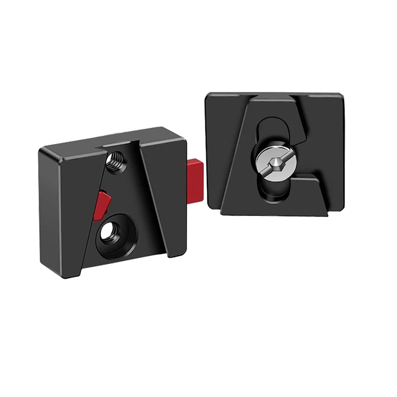 Mini Kit di montaggio V-Lock femmina V-Dock maschio V-Lock piastra a sgancio rapido, piastra V-Lock