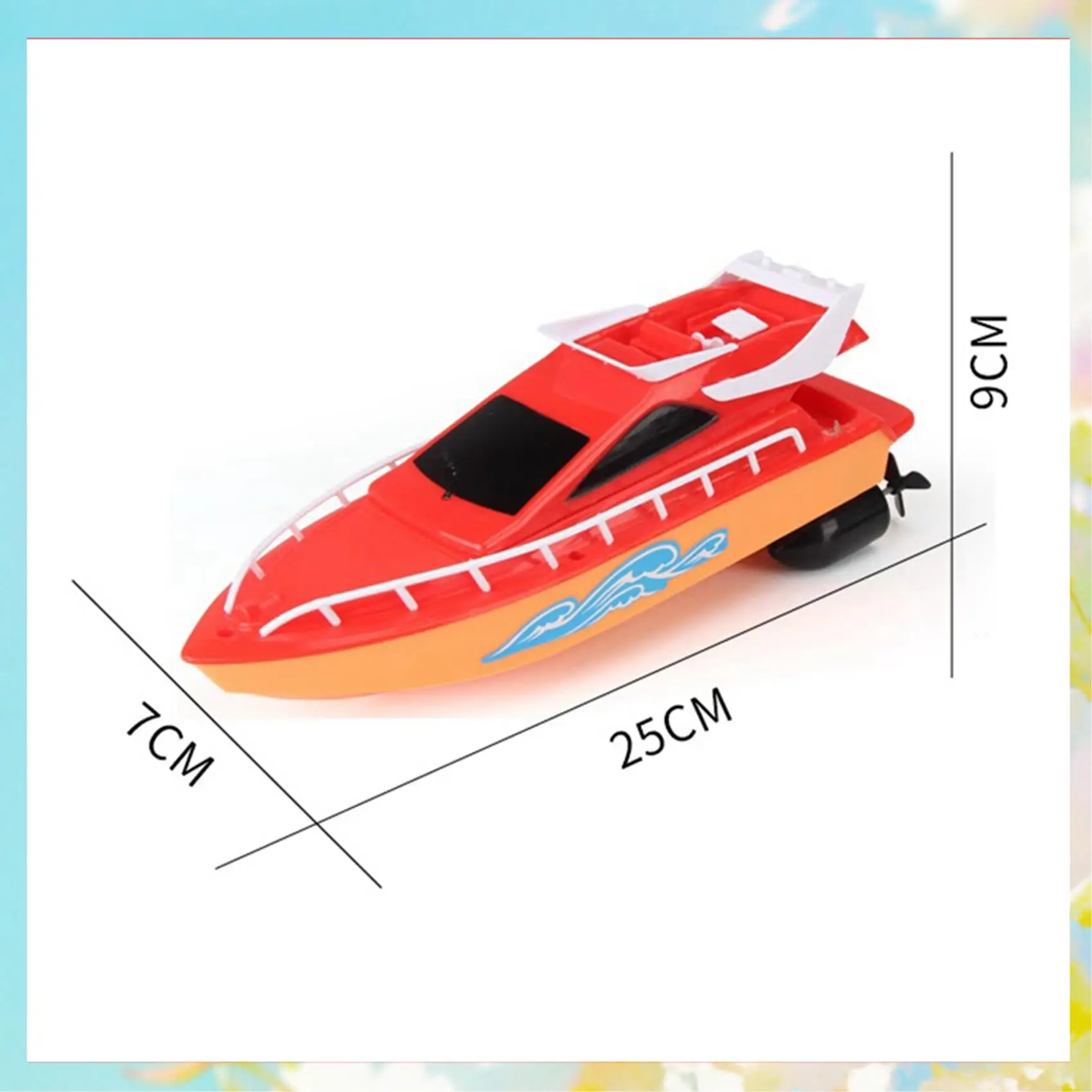 

Hot Sale 2X Speed RC Boat Ship RC Boat Remote Control Boats Electric Waterproof Model Ship Sailing Toys For Children Red