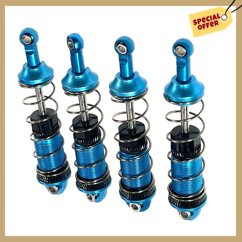 Стабильная производительность-4 шт. передний и задний масляный амортизатор из сплава для MJX 16207 16208 16209 16210 H16 H16BM 1/16, детали для обновления радиоуправляемого автомобиля