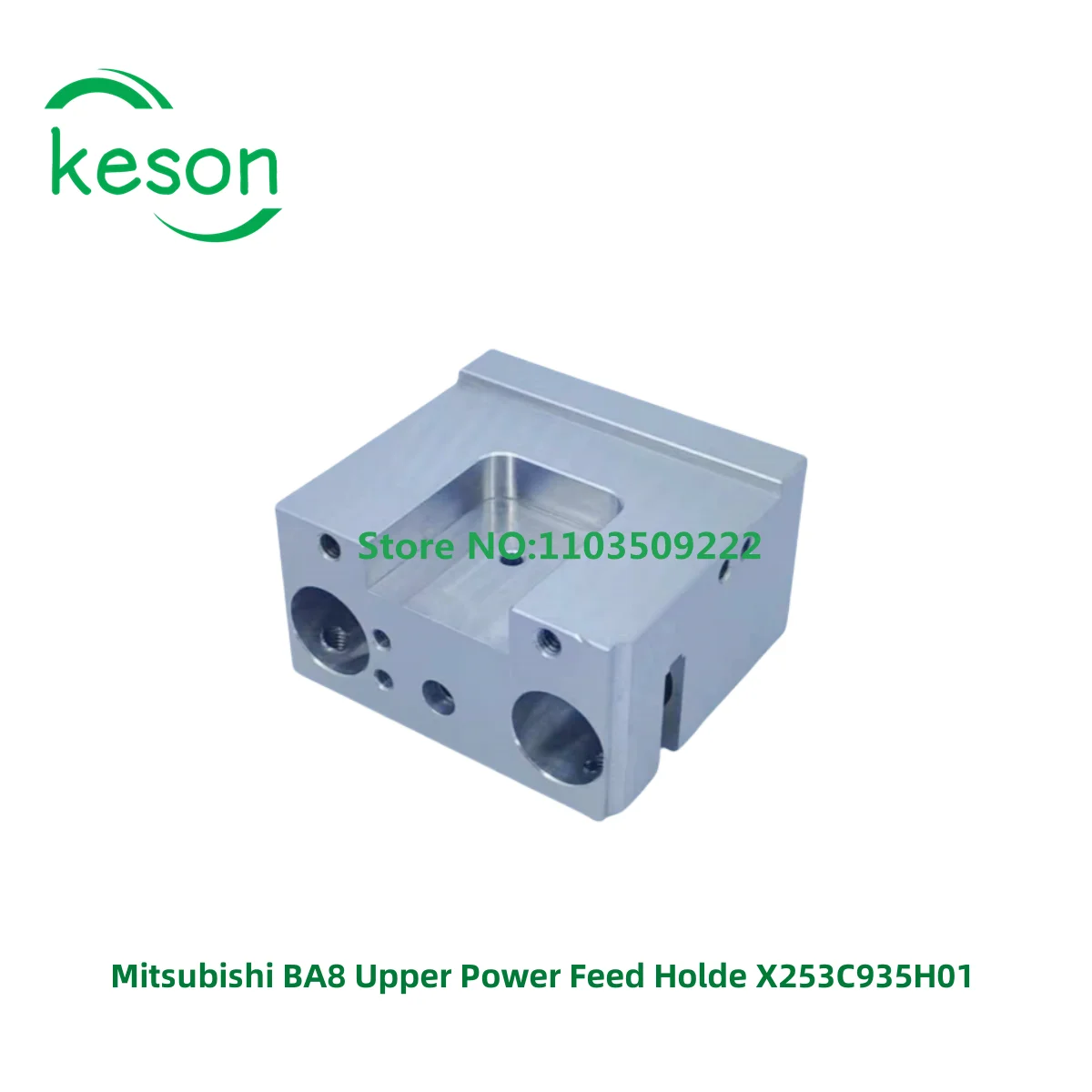 EDM Parts X2253C935H01 Mitsubishi BA8  Upper Power Feed Holde for Mitsubishi CNC Wire Cutting Machine stainless steel