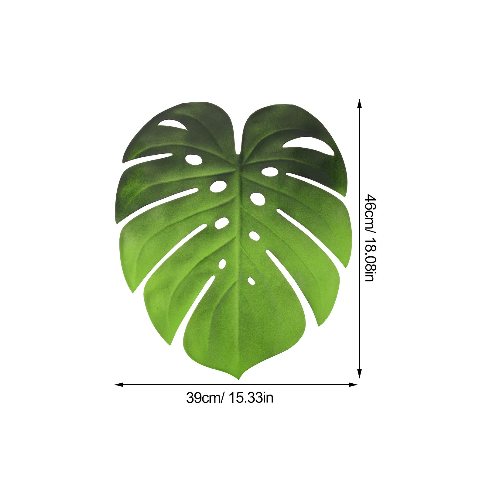 6 قطعة المفارش أوراق مقلدة المضادة للانزلاق مقاومة للحرارة الجدول حصيرة لتناول الطعام حزب العزل الجدول حصيرة