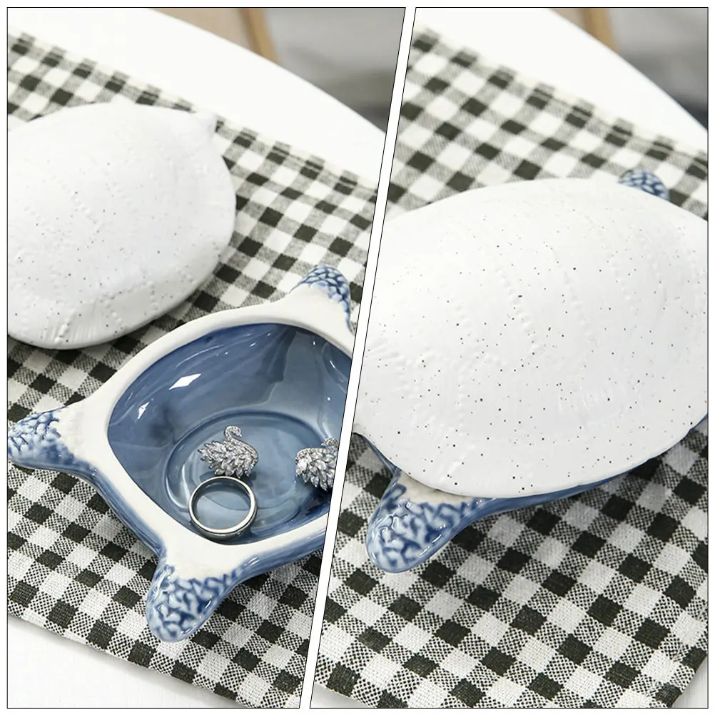 

1 шт. Премиум-коробка из керамики с крышкой, элегантный футляр для хранения мелочей, украшений, свадебных подарков, декоративный элемент, белый цвет