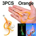 3 piezas de color naranja
